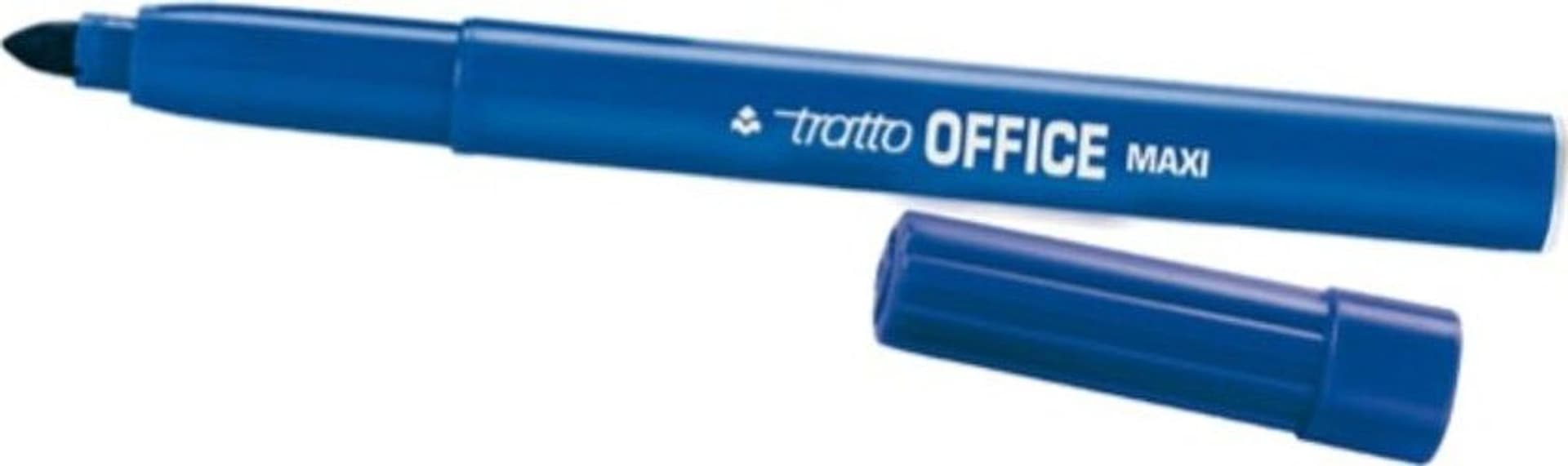 Pennarelli Office punta feltro - punta maxi - tratto 0 80-2 00mm - blu - Tratto - conf. 12 pezzi Cancelleria e prodotti per ufficio/Penne matite scrittura e correzione/Penne e ricariche/Penne a punta porosa Eurocartuccia - Pavullo, Commerciovirtuoso.it