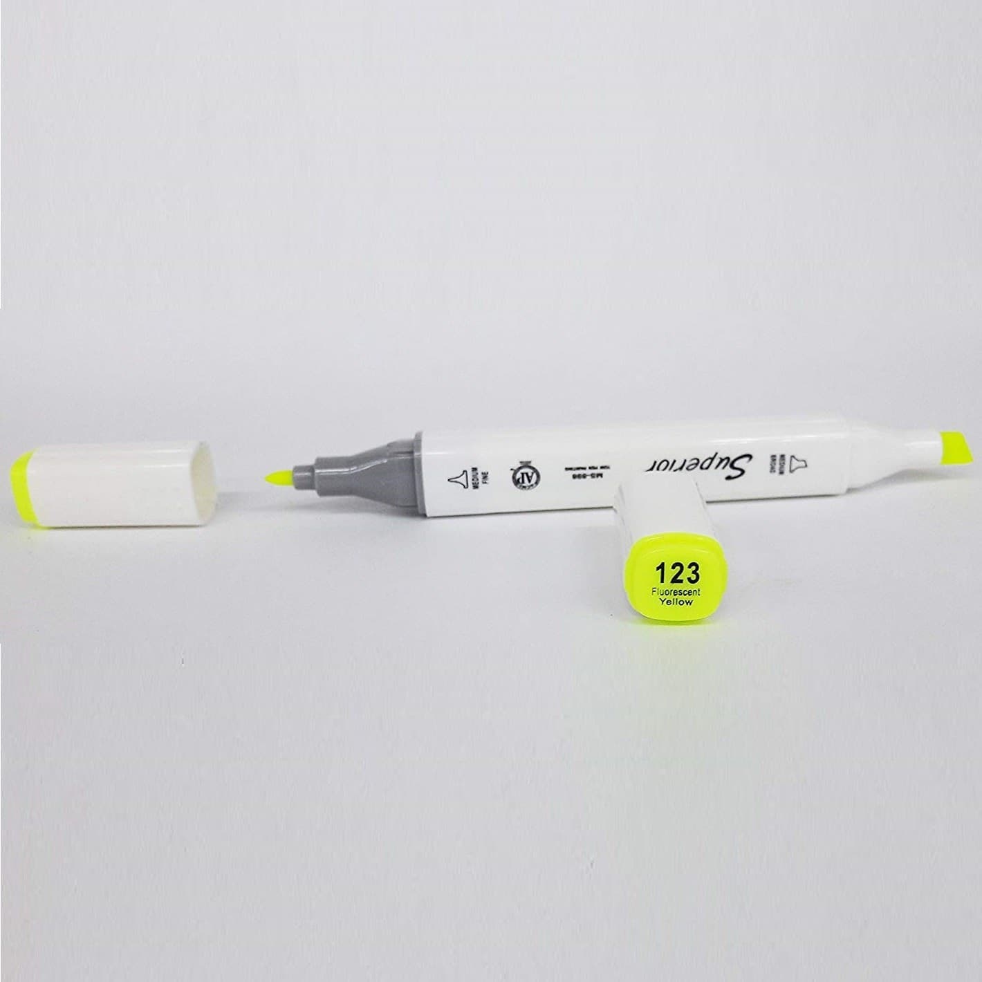 Pennarello 123 Fluorescent Yellow Colorati Doppia Punta Inchiostro Olio Colorare Giocattoli e infanzia > Scuola > Cancelleria Trade Shop italia - Napoli, Commerciovirtuoso.it