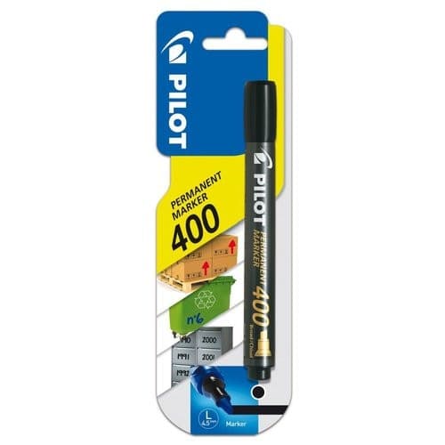 Pennarello-indelebile-Pilot-3800031-Marker-400-Nero