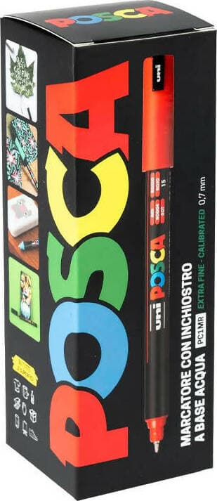 Pennarello-Osama-Uni-Posca-Pc1-Gift-Box-in-Alluminio-Confezione-9-Colori-Assortiti