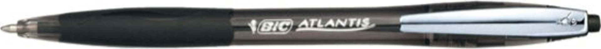 Penne a sfera a scatto Atlantis Soft - punta 1 0mm - nero - clip in metallo - Bic - conf. 12 pezzi Cancelleria e prodotti per ufficio/Penne matite scrittura e correzione/Penne e ricariche/Penne roller a inchiostro gel Eurocartuccia - Pavullo, Commerciovirtuoso.it