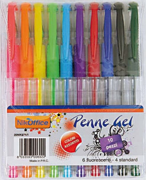 Penne-Gel-colorate-10-pezzi-Nobrand