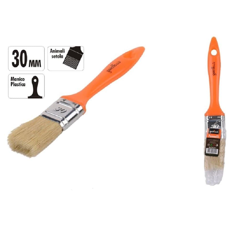 Pennello 30 Mm Pennellessa Con Manico In Plastica Per Pittura Verniciare 90254 Fai da te/Pitture trattamenti per pareti e utensili/Strumenti e attrezzi per verniciatura/Applicazione colore/Pennelli/Pennellesse Trade Shop italia - Napoli, Commerciovirtuoso.it