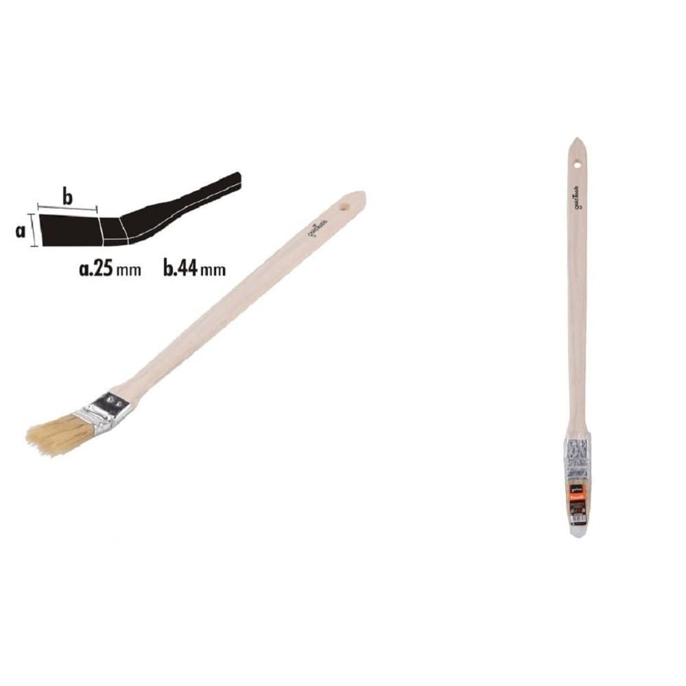 Pennello Angolare Piatta Per Pittura Radiatori Termosifone 25mm Setole 44mm 90301 Fai da te/Pitture trattamenti per pareti e utensili/Strumenti e attrezzi per verniciatura/Applicazione colore/Pennelli/Pennellesse Trade Shop italia - Napoli, Commerciovirtuoso.it