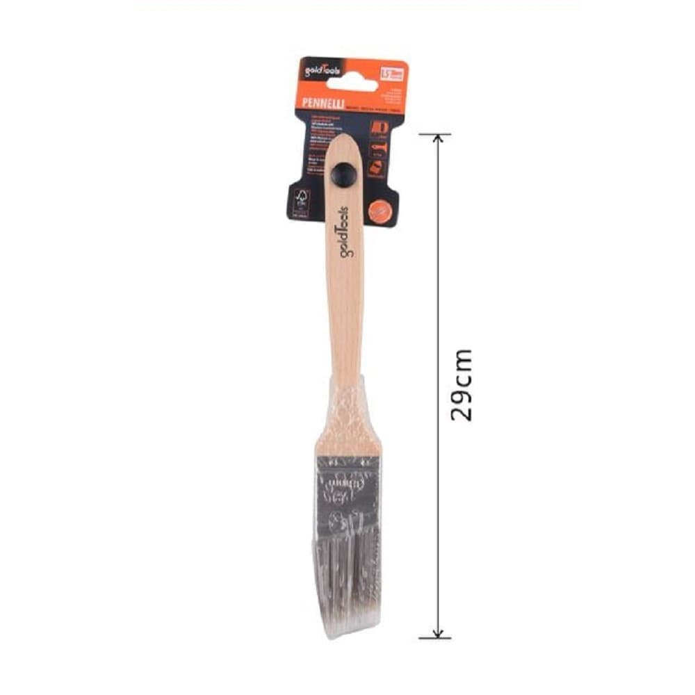 Pennello Piatto 29 Cm Obliquo Con Manico In Legno Setole Lunghe Da Pittura 90211 Casa e cucina/Hobby creativi/Pittura/Pennelli Trade Shop italia - Napoli, Commerciovirtuoso.it