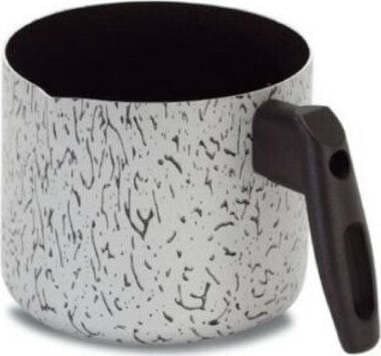 PENTOLINO BOLLILATTE BOLLI LATTE 12 CM SILVER PLUS ANTIADERENTE CON MANICO