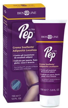PEP Crema Snellente Adiposità localizzate BIOS LINE crema grasso pancia fianchi glutei e cosce PEP 150ml in Creme per il corpo Farmacia Centrale M.le Iadevaia - Maddaloni, commercioVirtuoso.it