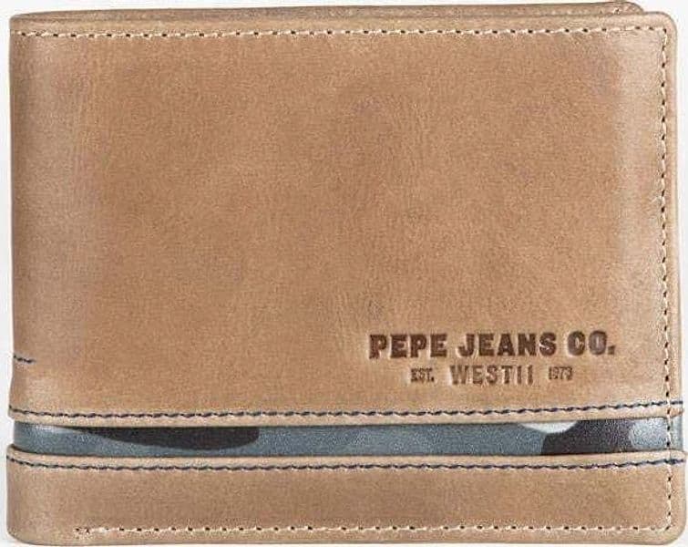 Pepe Jeans Porta carte di Credito orizzontale Delta Marrone Moda/Uomo/Accessori/Portafogli e porta documenti/Portafogli Scontolo.net - Potenza, Commerciovirtuoso.it