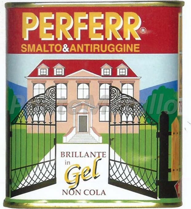 PERFERR-SMALTO-E-ANTIRUGGINE-GEL-ROSSO-RUGGINE-0,75-LT