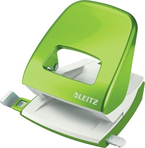 Perforatore 5008 New NeXXt WOW - passo 8 cm - massimo 30 fogli - 2 fori - verde lime - Leitz Cancelleria e prodotti per ufficio/Archivio ufficio e accessori per scrivania/Spillatrici e perforatrici/Perforatrici Eurocartuccia - Pavullo, Commerciovirtuoso.it