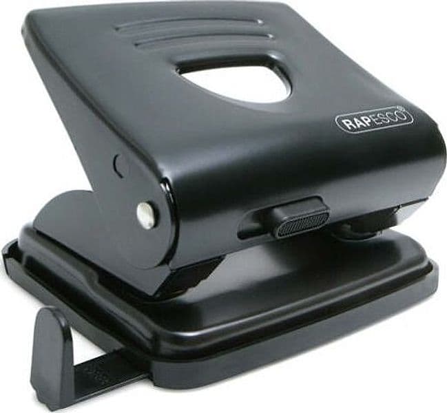Perforatore 825 - massimo 25 fogli - 2 fori - passo 8 cm - nero - Rapesco Cancelleria e prodotti per ufficio/Archivio ufficio e accessori per scrivania/Spillatrici e perforatrici/Perforatrici Eurocartuccia - Pavullo, Commerciovirtuoso.it