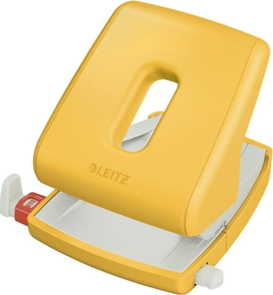 Perforatore Cosy - a 2 fori - giallo - Leitz Casa e cucina/Arredamento/Studio/Mobiletti e credenze/Cassetti Eurocartuccia - Pavullo, Commerciovirtuoso.it