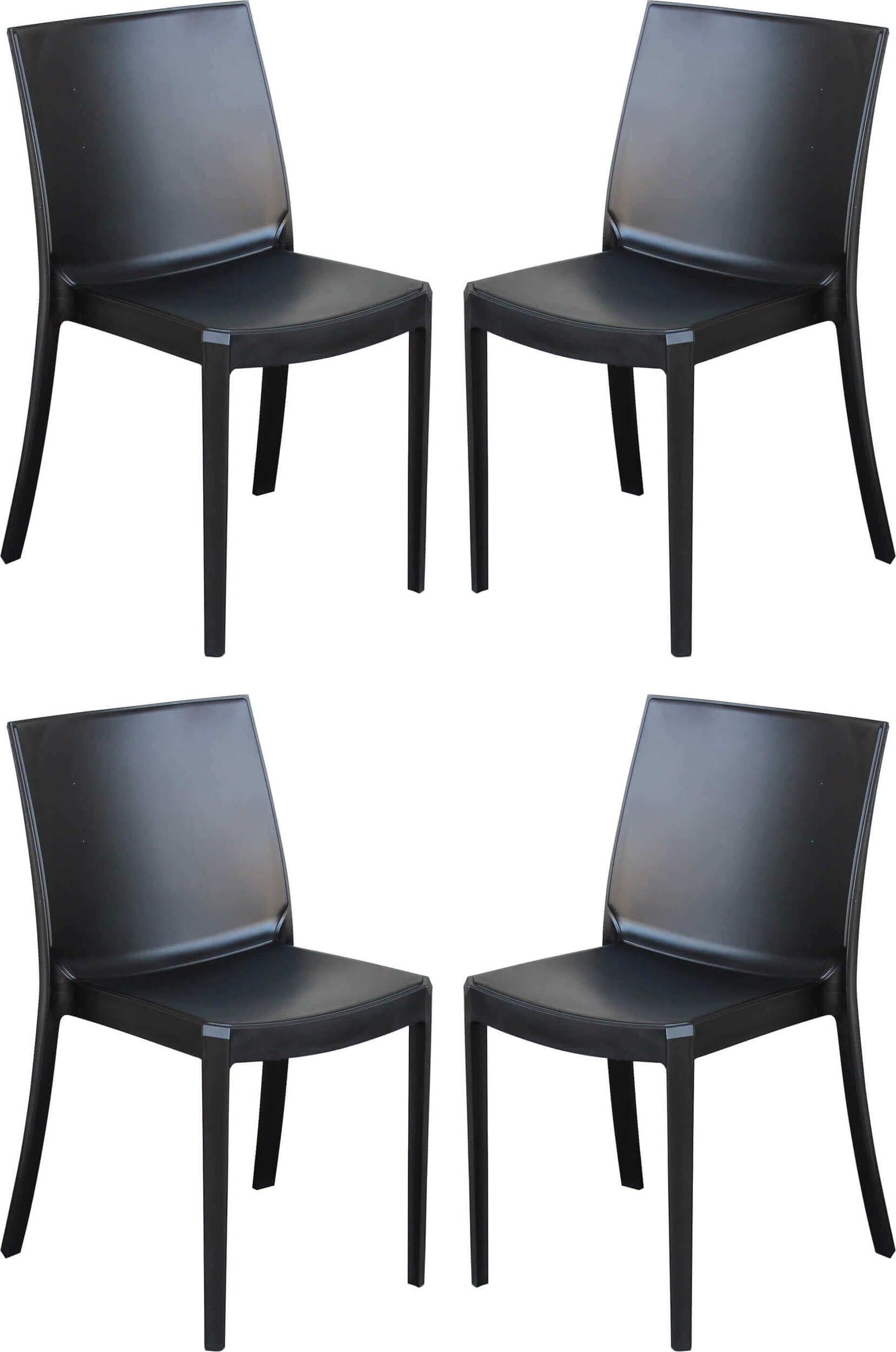 PERLA---set-di-4-sedie-in-polipropilene-impilabile-da-esterno-e-interno-Antracite-Milani-Home