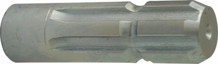 Perno scanalato con profilo interno 1"3/8 e lunghezza 150mm in Giunti per rimorchi GardenStore - Novellara, commercioVirtuoso.it