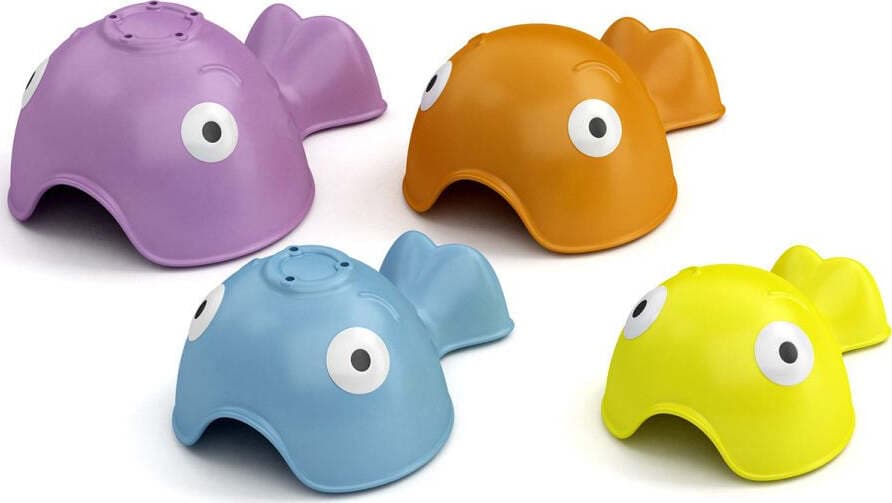 Pesciolini d'acqua Ok Baby The Funnies - 5 Pz Prima infanzia/Igiene e benessere/Bagnetto/Giochi per il bagnetto La Casa Del Bebè - Napoli, Commerciovirtuoso.it