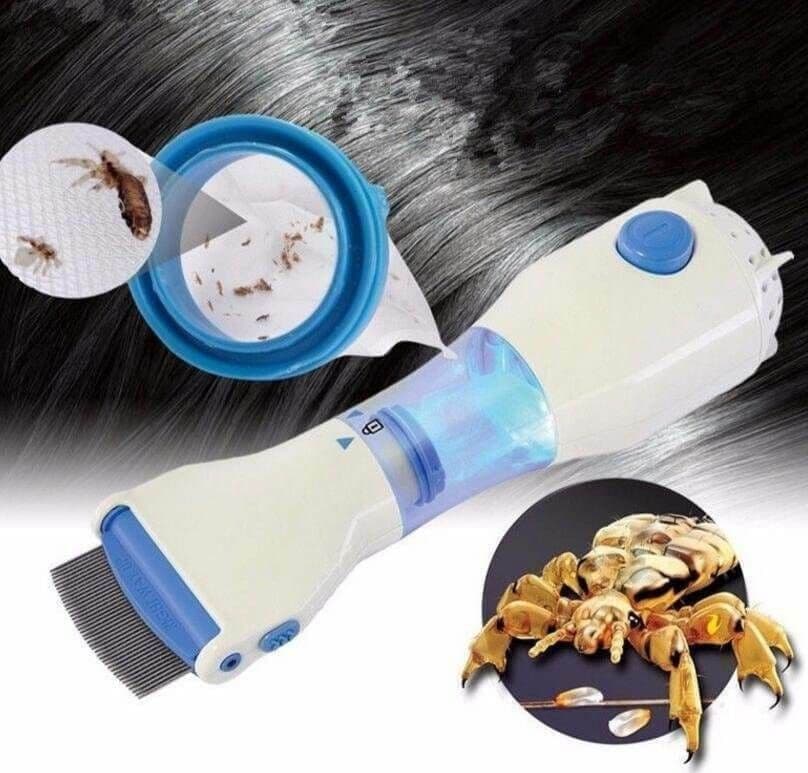 Pettine Led Elettrico Aspira Elimina Pidocchi Lendini E Uova Capelli Bambini Cura dei Capelli Trade Shop italia - Napoli, Commerciovirtuoso.it