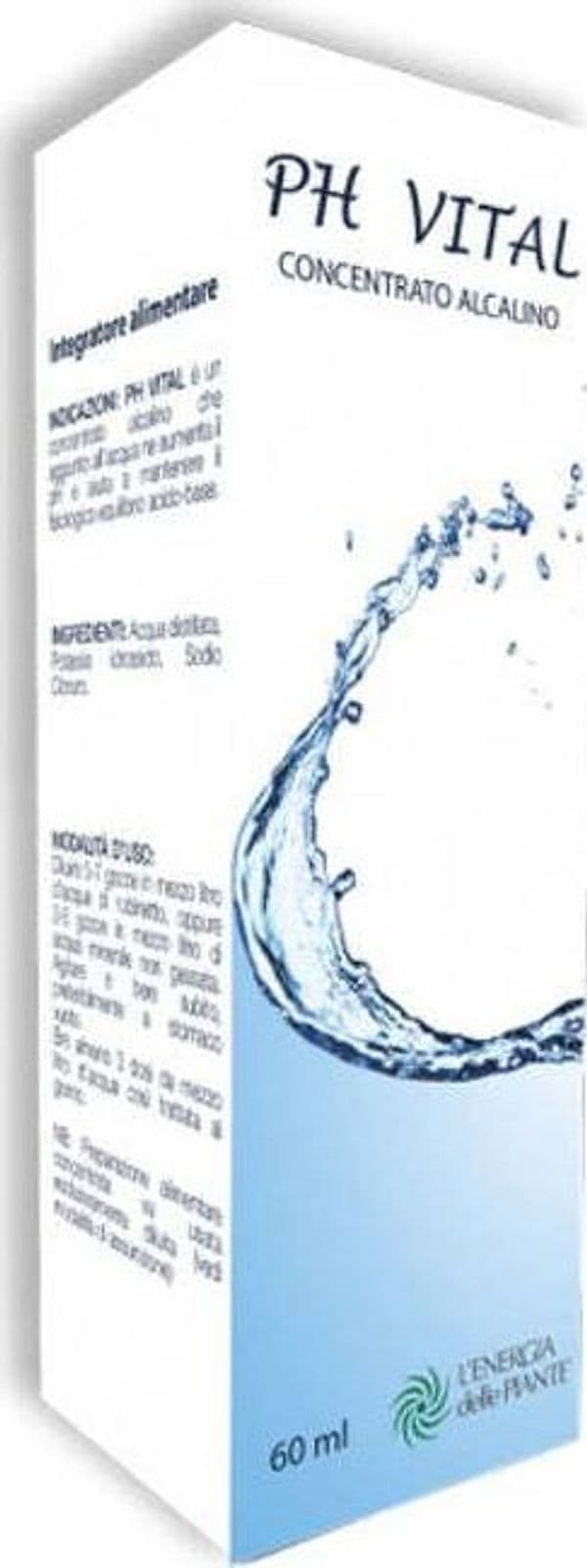 PH VITAL CONCENTRATO ALCALINO GOCCE SENZA ZUCCHERO 60 ML