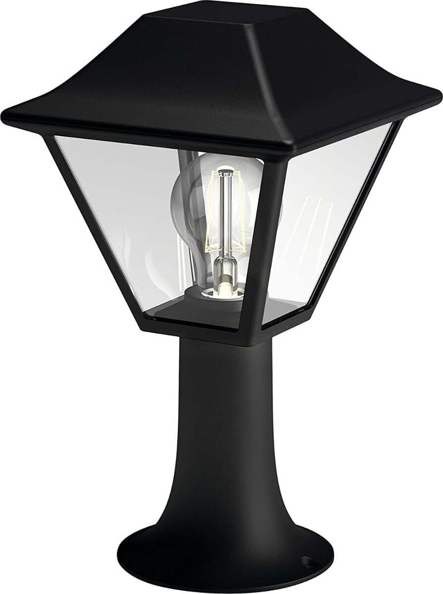 PHILIPS---ALPENGLOW-PIEDISTALLO-NERO-IN-ALLUMINIO-30CM-1XE27-60W