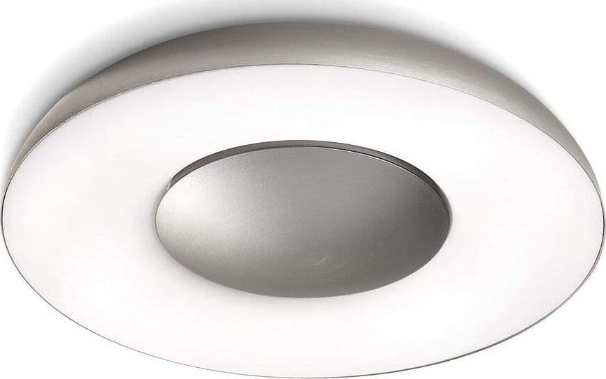 PHILIPS---APPLIQUE-DISCO-METALLO-ALLUMINIO-SPAZZOLATO-2XG13