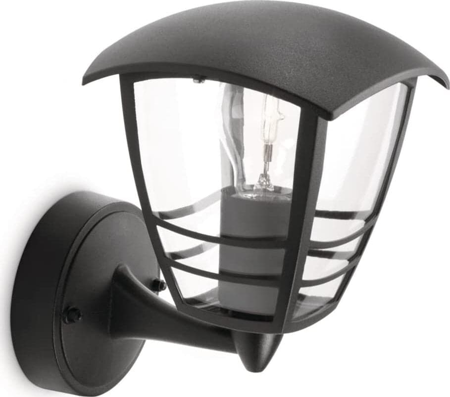 PHILIPS---APPLIQUE-LANTERNA-CREEK-ESTERNO-ALLUMINIO-NERO-1XE27-60W