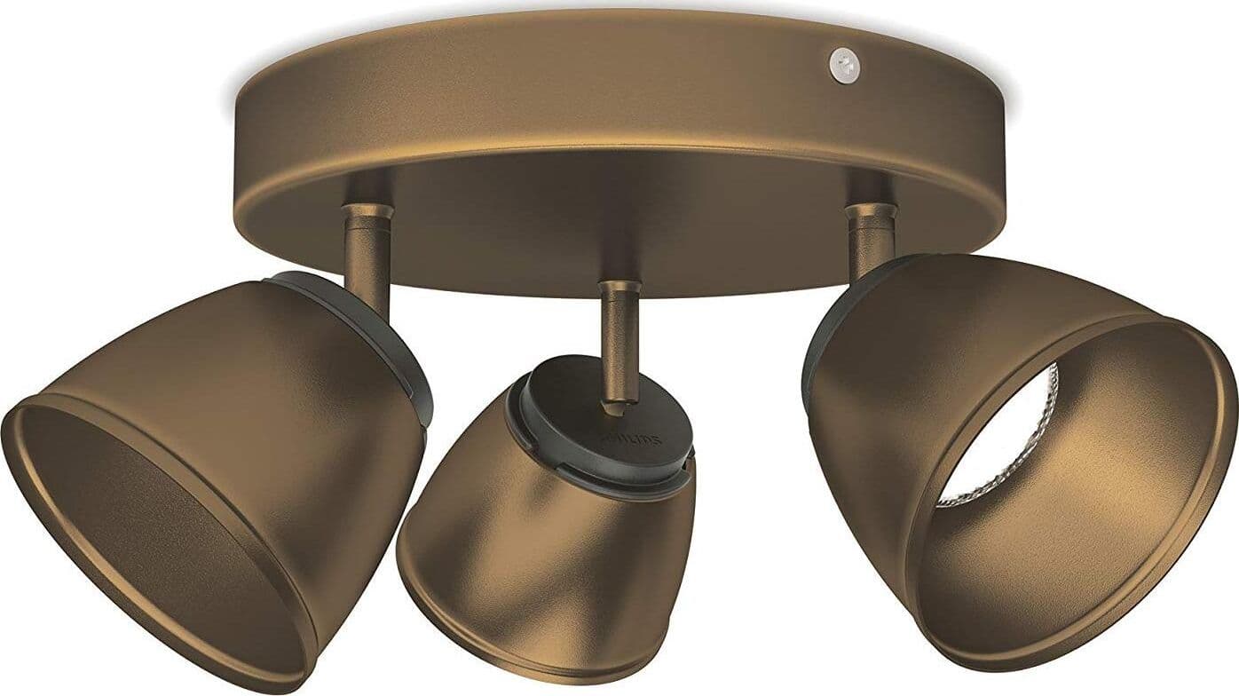 PHILIPS---COUNTRY-FARETTO-A-3-LUCI-BRONZO-LED