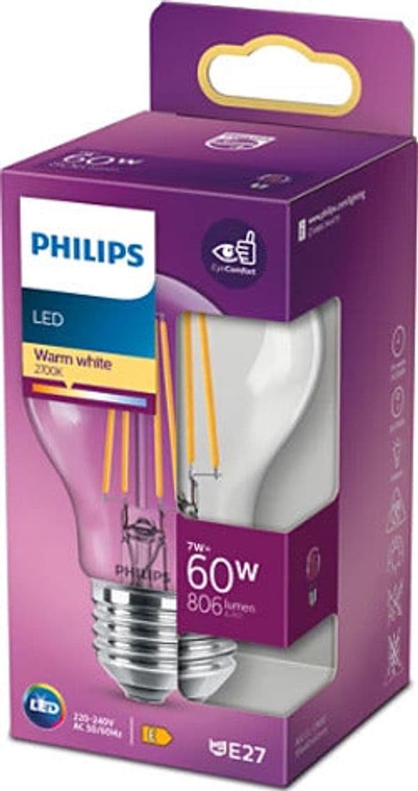 PHILIPS---LAMPADA-LED-A-GOCCIA-CON-FILAMENTO-E27-60W-2700K-A++-WARM-WHITE