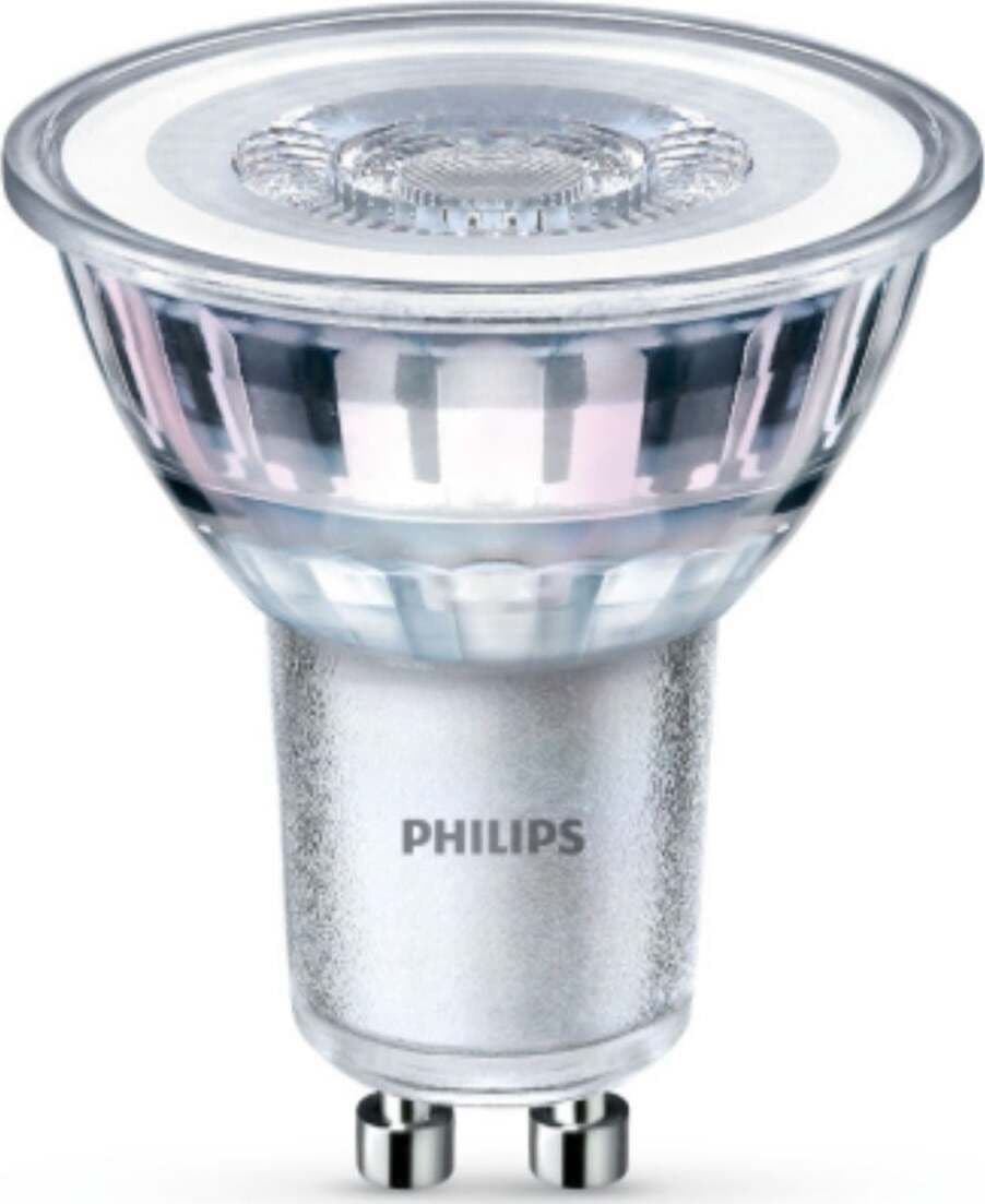 PHILIPS---LAMPADINA-LED-A-FARETTO-IN-VETRO-35W-GU10-2700K---NON-DIMMERABILE---LUCE-BIANCA-CALDA