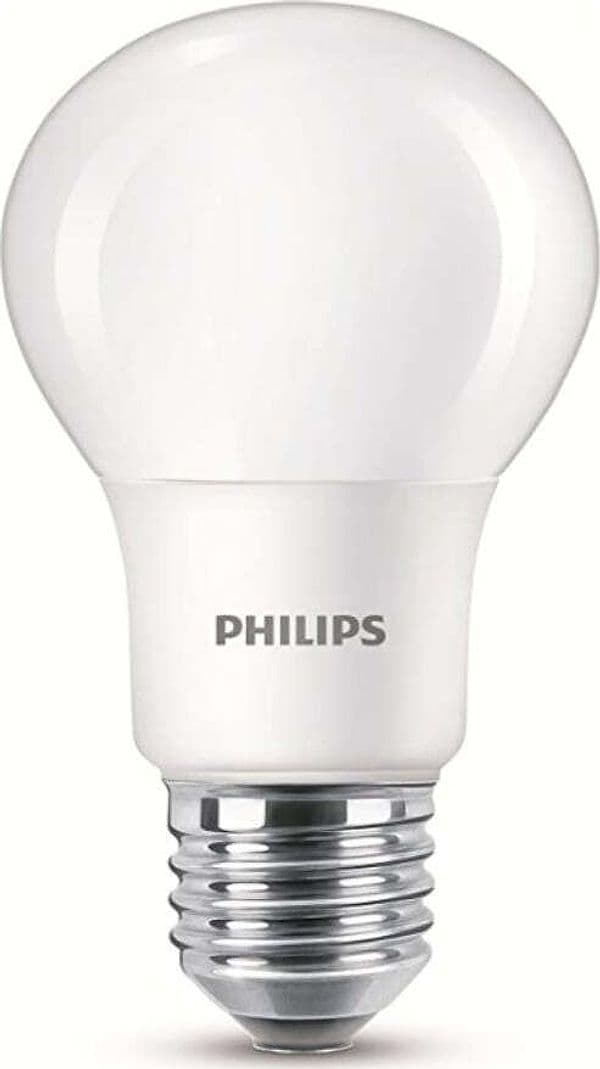 PHILIPS---LAMPADINA-LED-A-GOCCIA-SMERIGLIATA-60W-E27-6500K---NON-DIMMERABILE---LUCE-BIANCA-FREDDA