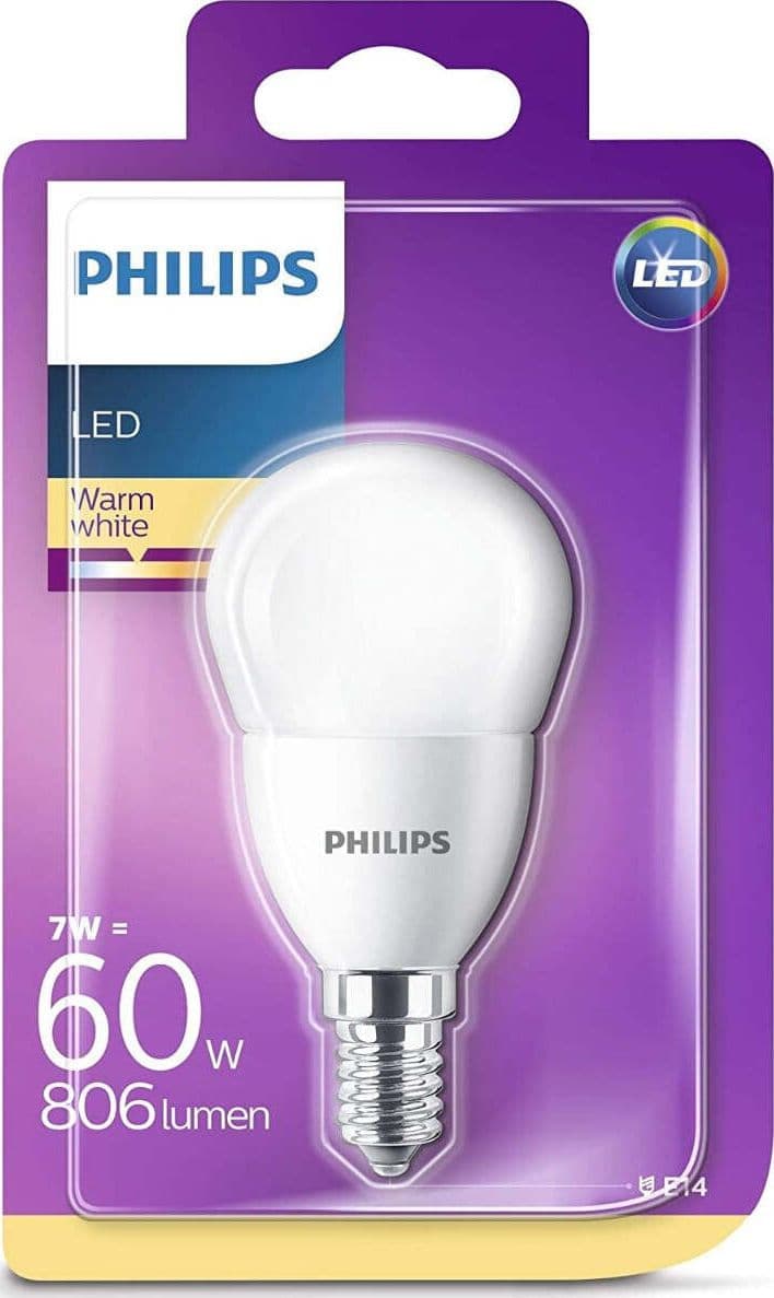 PHILIPS---LAMPADINA-LED-A-SFERA-60W-E14-2700K-ND-LUCE-BIANCA-CALDA