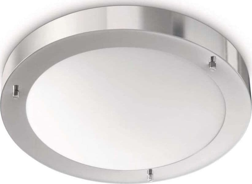 Philips---Salts-Lampada-Bagno-Soffitto,-Metallo-Cromo-con-Vetro,-Diametro-31