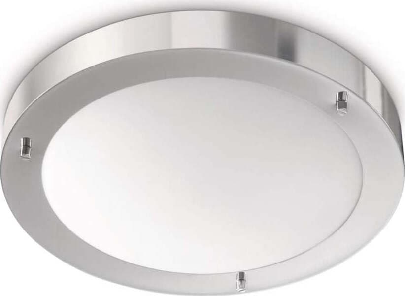 Philips---Salts-Lampada-Bagno-Soffitto,-Metallo-Cromo-con-Vetro,-Diametro-31