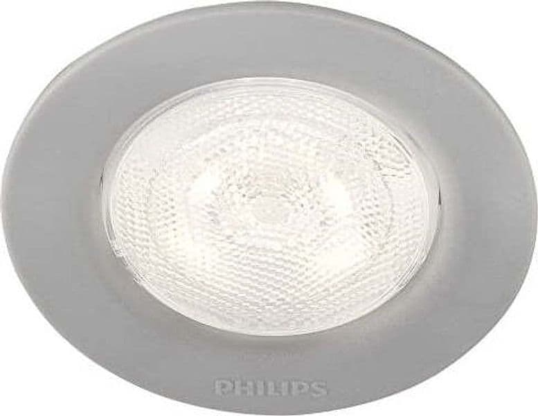 PHILIPS---SPOT-GRIGIO-DA-INCASSO-LUCE-CALDA-BIANCA-LED-3WATT
