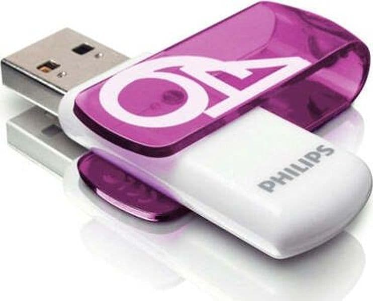 Philips - Usb 2.0 - Vivid edition - 64 GB - viola Elettronica/Informatica/Dispositivi archiviazione dati/Dispositivi archiviazione dati esterni/PenDrive Eurocartuccia - Pavullo, Commerciovirtuoso.it