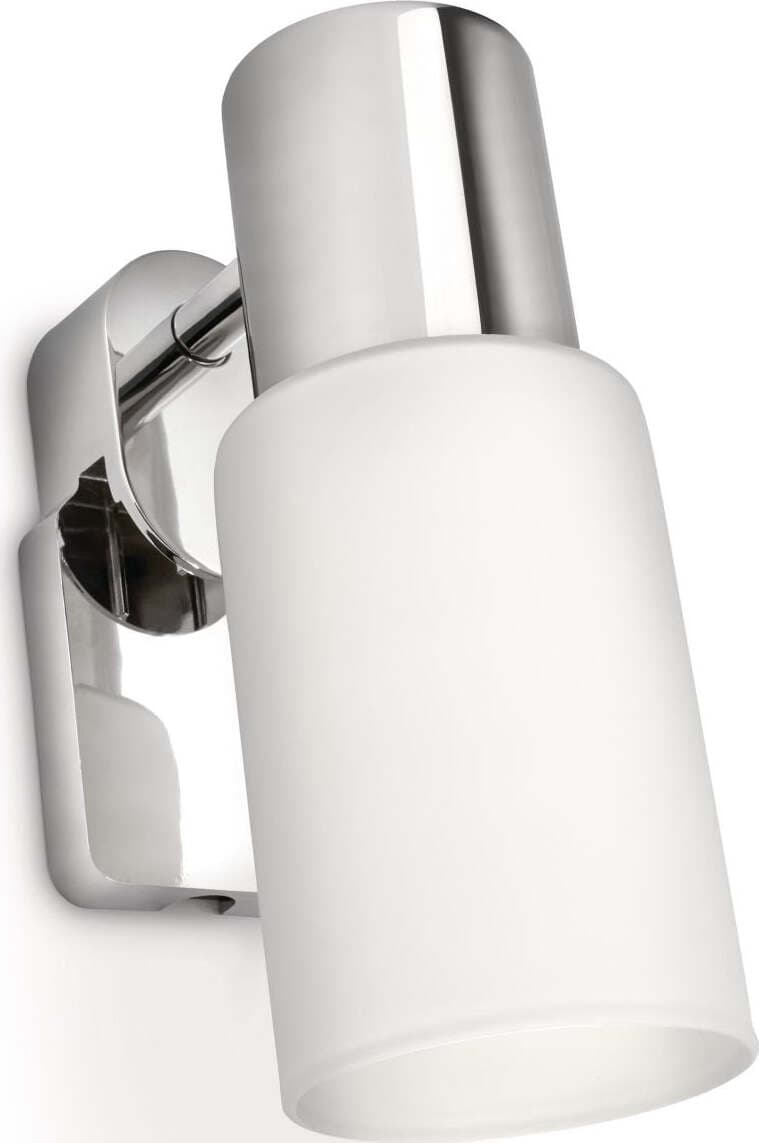 Philips-Beauty-Lampada-Bagno-Parete-da-Specchio,-con-diffusore-cilindrico,-dettagli-cromo,-Cromo,