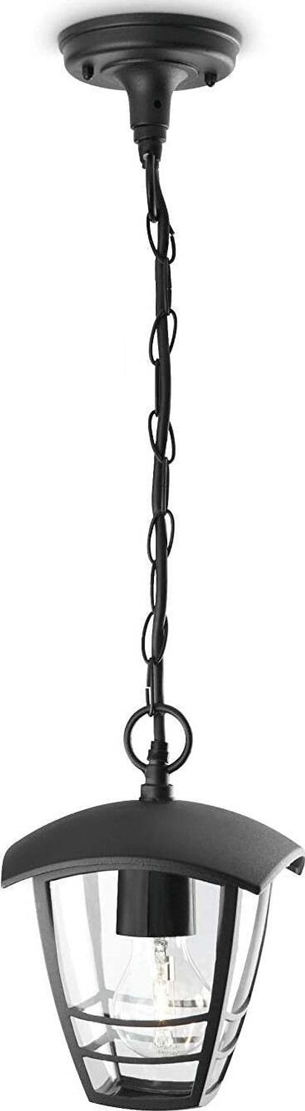 Philips-Creek-Sospensione-Lanterna-per-Esterni-Giardino,-Nero