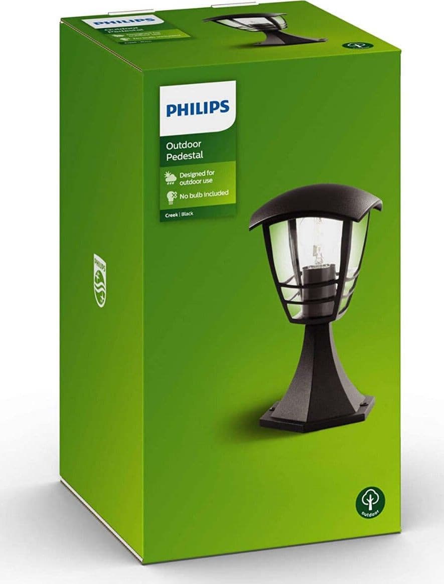 PHILIPS-MYGARDEN-OUTDOOR---PALO-H-30CM-CREEK-E27-60W-PER-ESTERNI-NERO