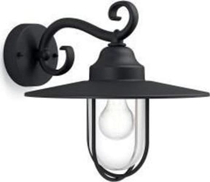 PHILIPS-MYGARDEN-OUTDOOR-WALL-LIGHT-BLACK-PASTURE---60W