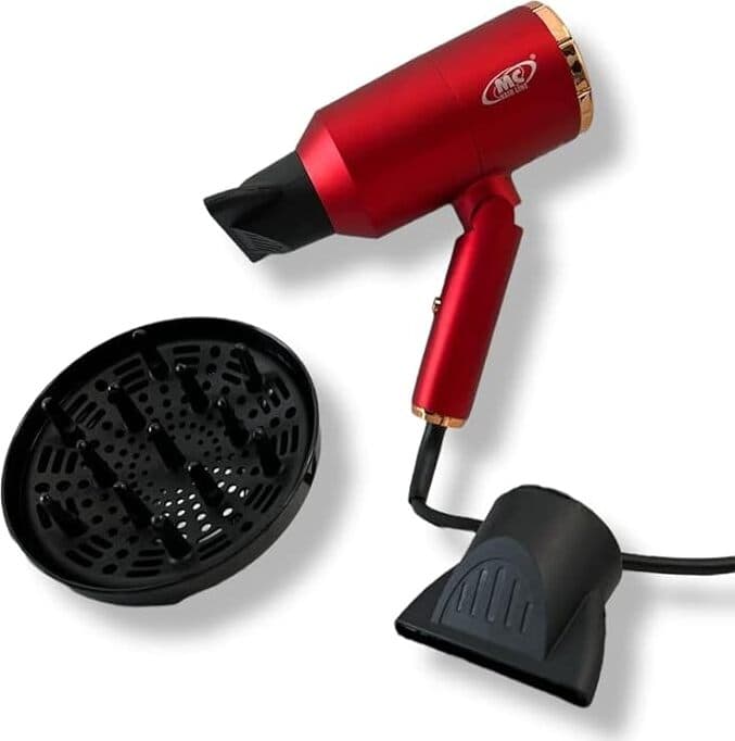 Phon Mc Asciugacapelli Professionale Motore Ac Manico Pieghevole 2 Velocità 2 Temperature Potenza 1800W Diffusore 2 Beccucci Inclusi Bellezza/Cura dei capelli/Strumenti per lo styling/Asciugacapelli e accessori/Asciugacapelli Grow Up - Casoria, Commerciovirtuoso.it