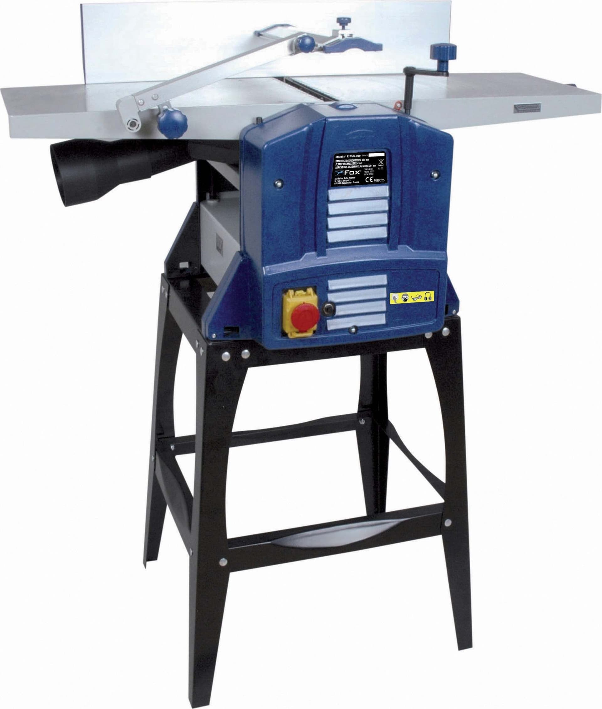 Pialla Filo-Spessore Con Basamento Fox F22-564-250 Potenza 1500 W Fai da te/Utensili elettrici e a mano/Utensili elettrici/Pialle Ferus - Montoro, Commerciovirtuoso.it