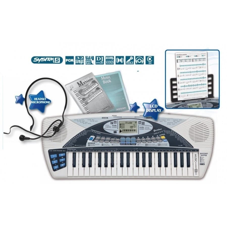 Pianola Multifunzione 32 Note Tastiera Con 5 Toni 5 Ritmi 6 Demo E Attacco Mp3 Giochi e giocattoli/Strumenti musicali giocattolo/Pianoforti e tastiere Trade Shop italia - Napoli, Commerciovirtuoso.it