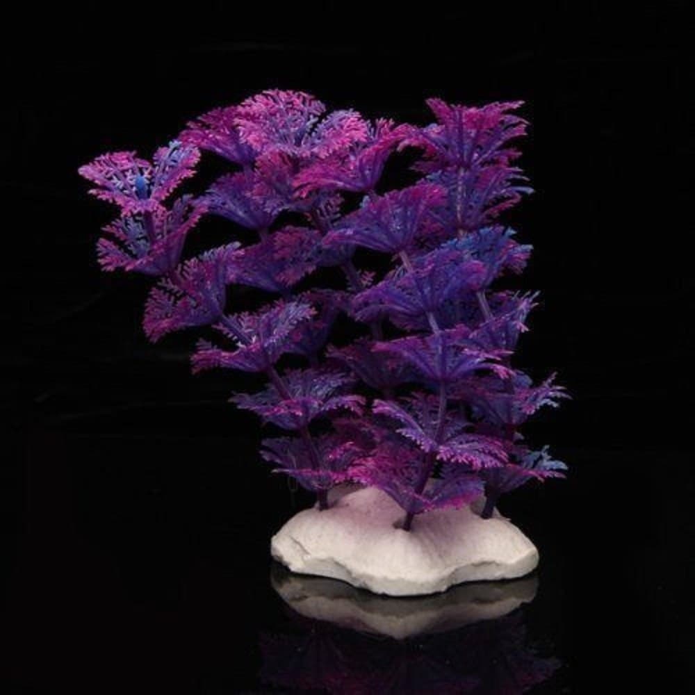 Pianta 11 Cm Piantina Artificiale Per Acquario Piante Finte Plastica Viola Prodotti per animali domestici/Pesci e animali d'acqua/Arredo per acquario/Piante sintetiche Trade Shop italia - Napoli, Commerciovirtuoso.it