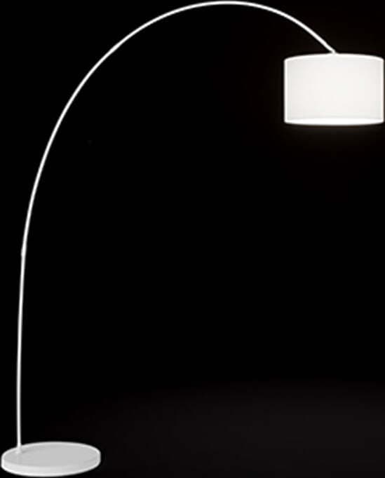 Piantana-Ad-Arco-In-Metallo-Contemporanea-Callisto-Bianco-1-Luce-E27
