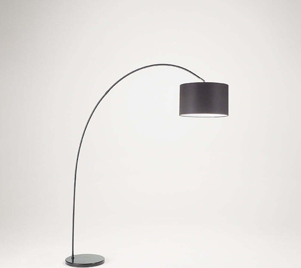 Piantana-Ad-Arco-In-Metallo-Contemporanea-Callisto-Nero-1-Luce-E27