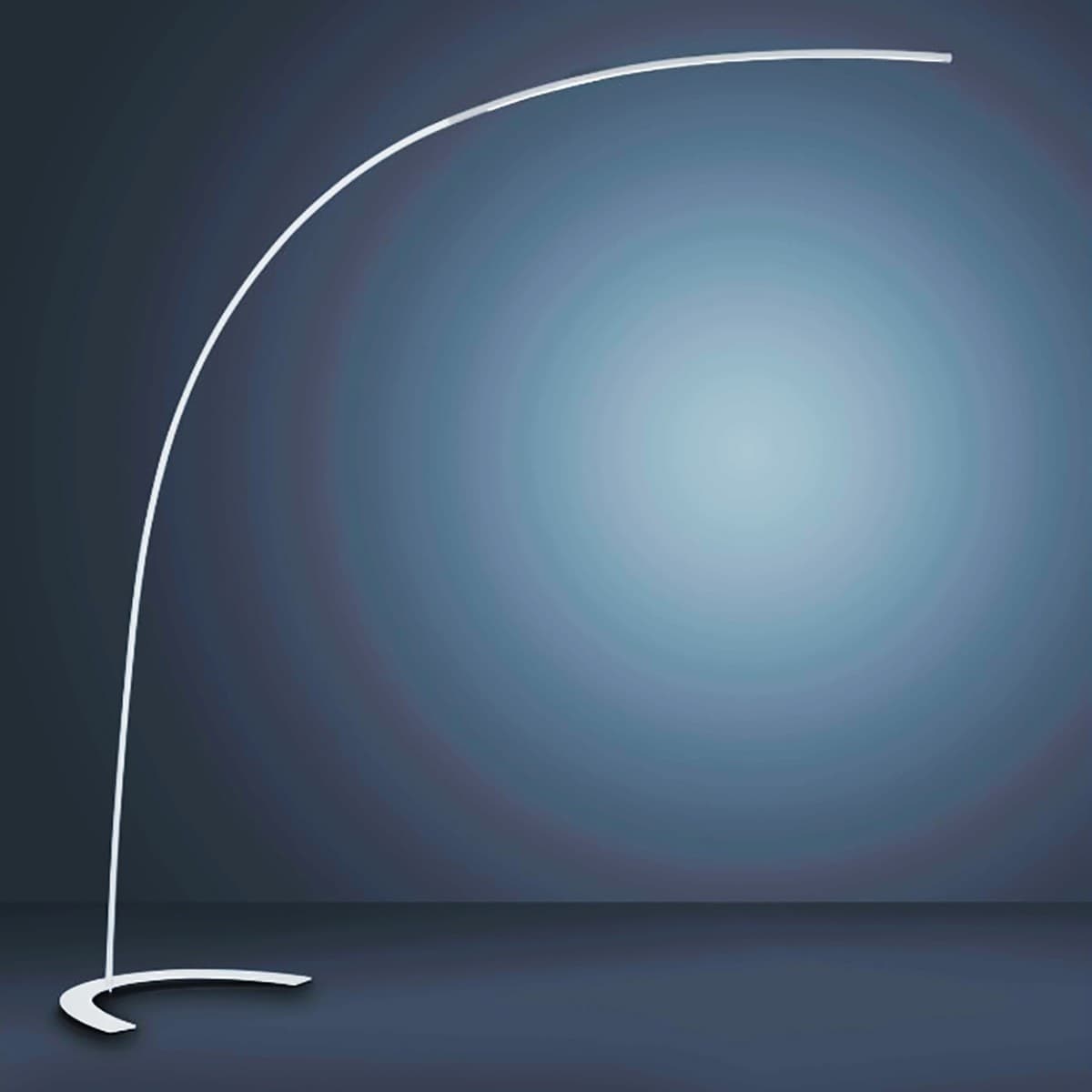 Piantana-arco-Trio-Lighting-TR-SHANGHAI-18W-LED-1800LM-3000°K-dimmerabile-lampada-terra-braccio-moderna-interno