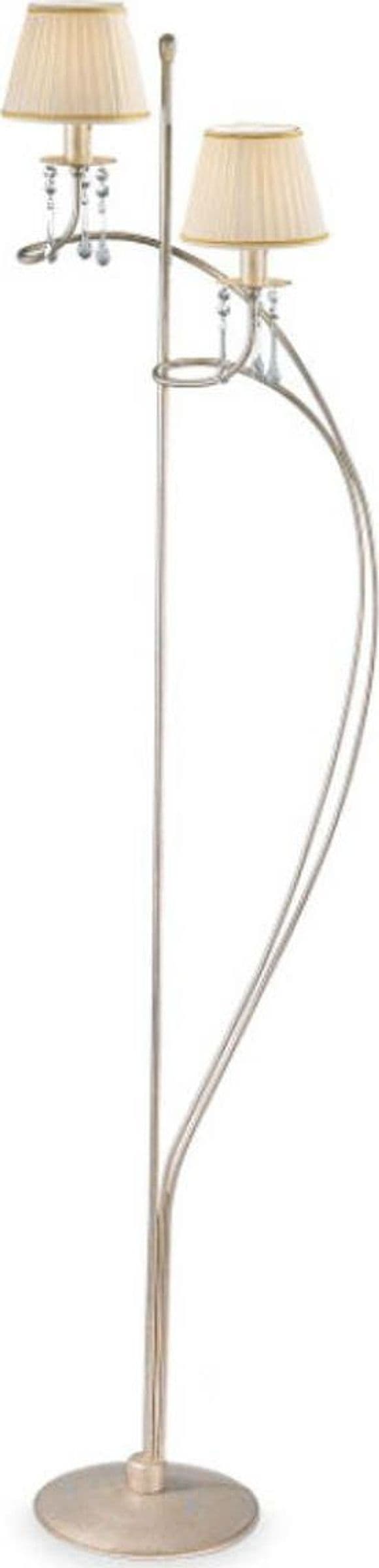Piantana-classica-FALB-illuminazione-ATHENE-AH61-E27-LED-metallo-tessuto-lampada-terra
