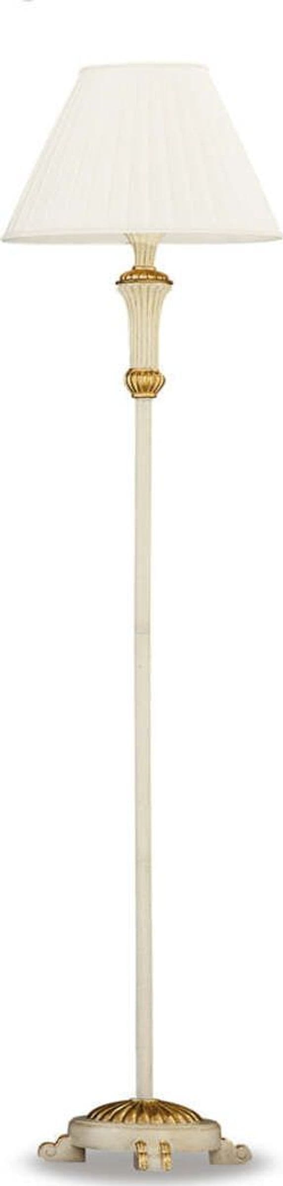 Piantana-Classica-Firenze-Metallo-Bianco-1-Luce-E27