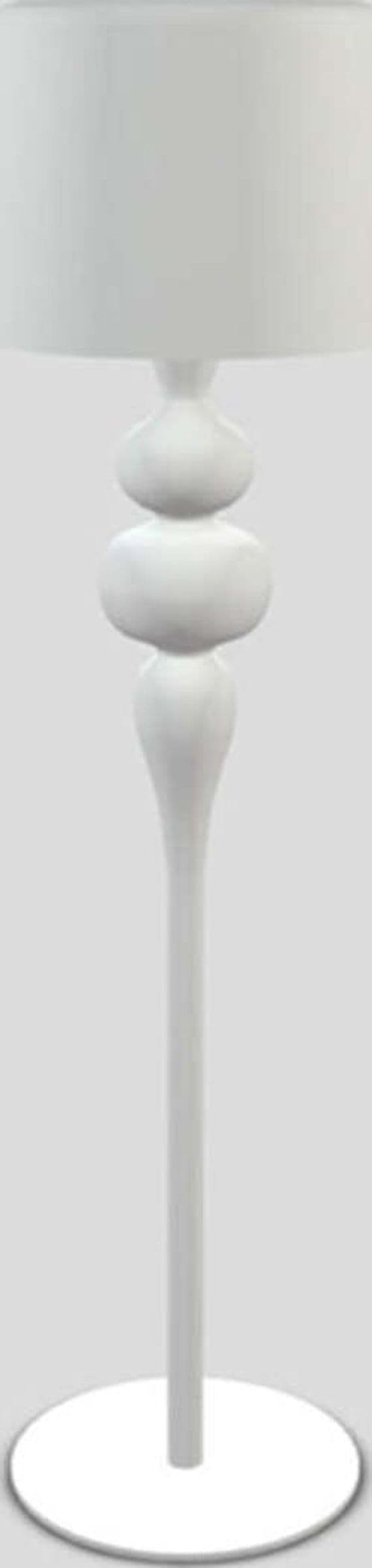 Piantana-Contemporanea-Eva-In-Plastica-Bianco-Alluminio-4-Luci