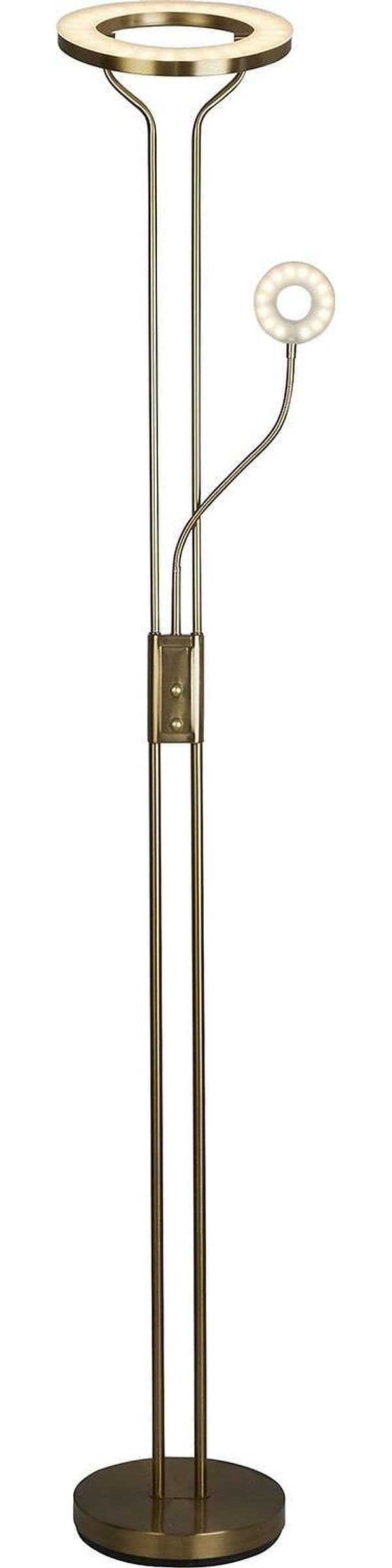 Piantana-Contemporanea-Mother-Child-Acciaio-Policarbonato-Led-25,5W-3000K