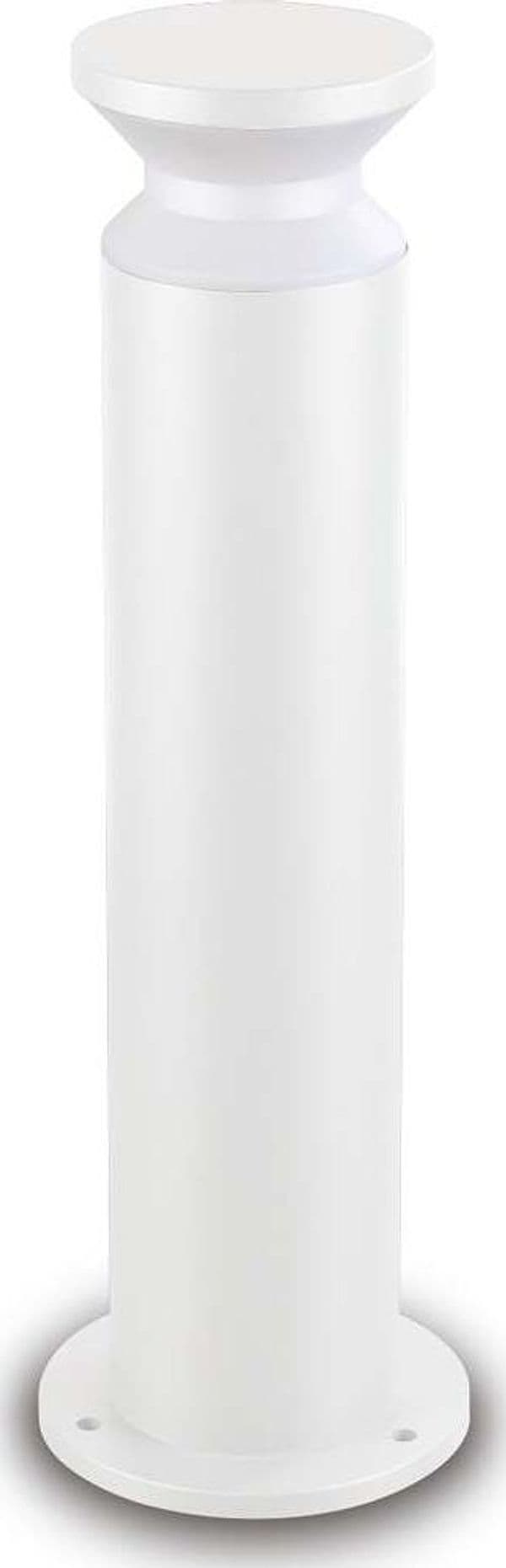 Piantana-Contemporanea-Torre-Alluminio-Bianco-1-Luce-E27-15W-Ip44