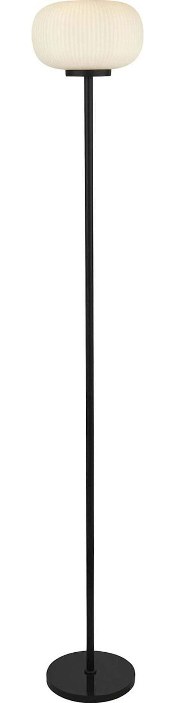 Piantana-Contemporaneo-Lumina-Acciaio-Bianco-Vetro-Nero-1-Luce-E27